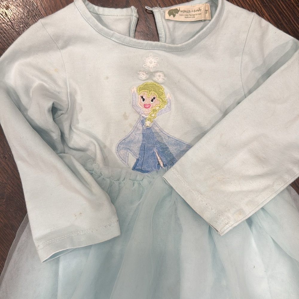 Bundle of 2T Disney themed clothes. Brands include Monica and Andy and Gap. - Picture 11 of 14